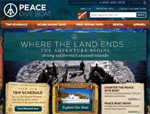 Tablet Screenshot of peaceboat.com